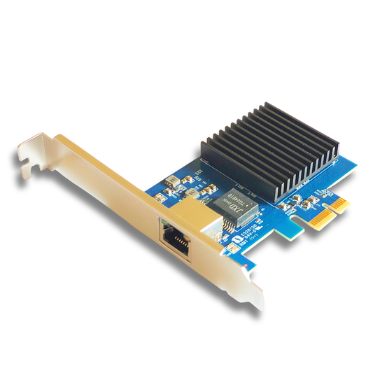 RTL8127 10Gbase-T PCIe Gen 4 x1 Low Power Network Interface Card