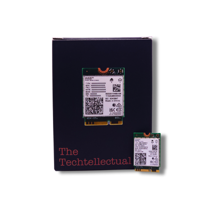 Intel Wireless BE200 NIC, Gigabit Tri-Band Wi-Fi 7, IEEE 802.11a/b/g/n/ac/be/ax Standard, Bluetooth 5.4 WiFi Card