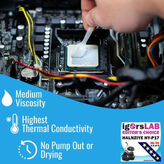 Halnziye HY-P17 Extreme 17.3W/m-K Thermal Paste