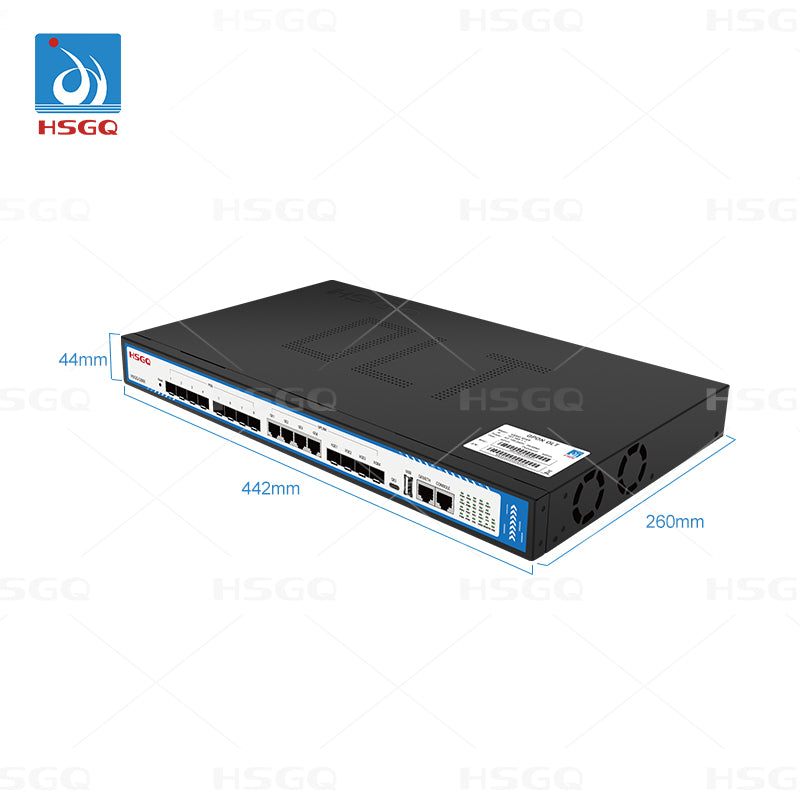 HSGQ-G08R 8 Port Loaded GPON OLT