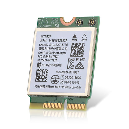 MediaTek MT7927 Wi-Fi 7 Tri-Band Bluetooth 5.4 M.2 2230 Key-E Module